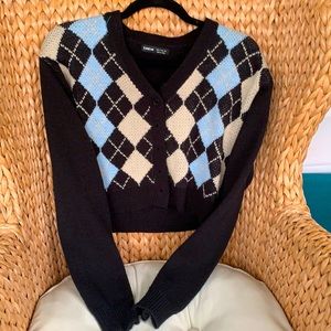 Diamond style sweater